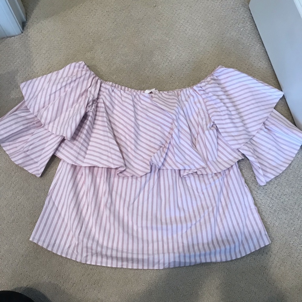 Wayf off the shoulder top